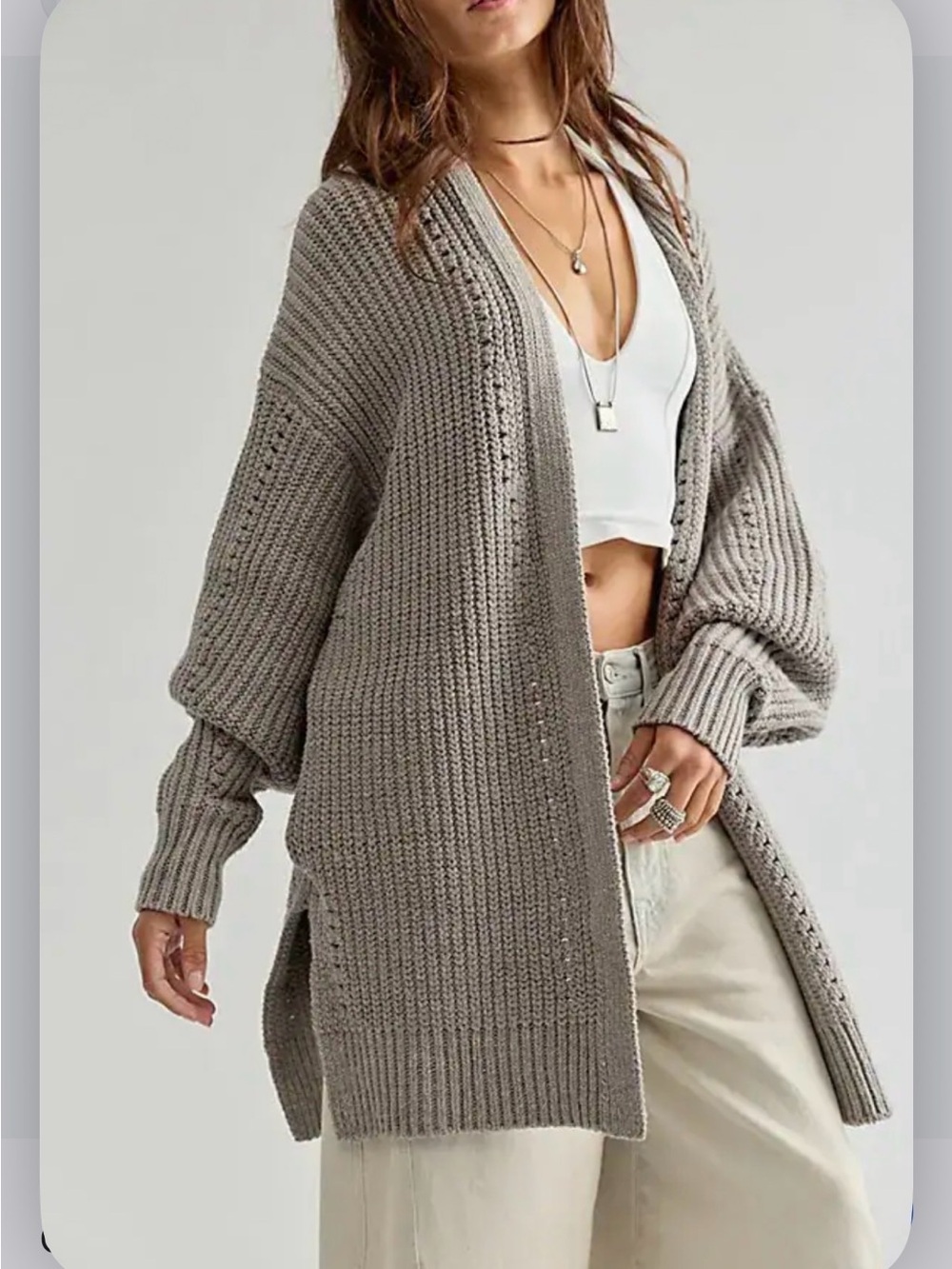 Free People Nightingale Cardi